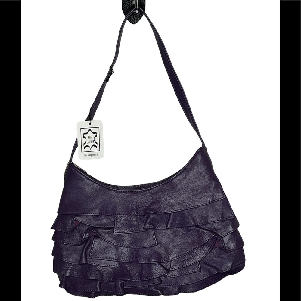 Coldwater Creek Purple Shoulder Bag